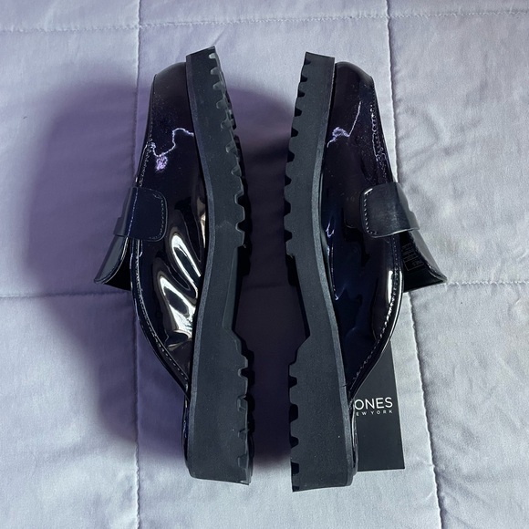 NWT JONES NEW YORK Prizely Mule Flat Loafers Size 8 (W) Black - Picture 7 of 11